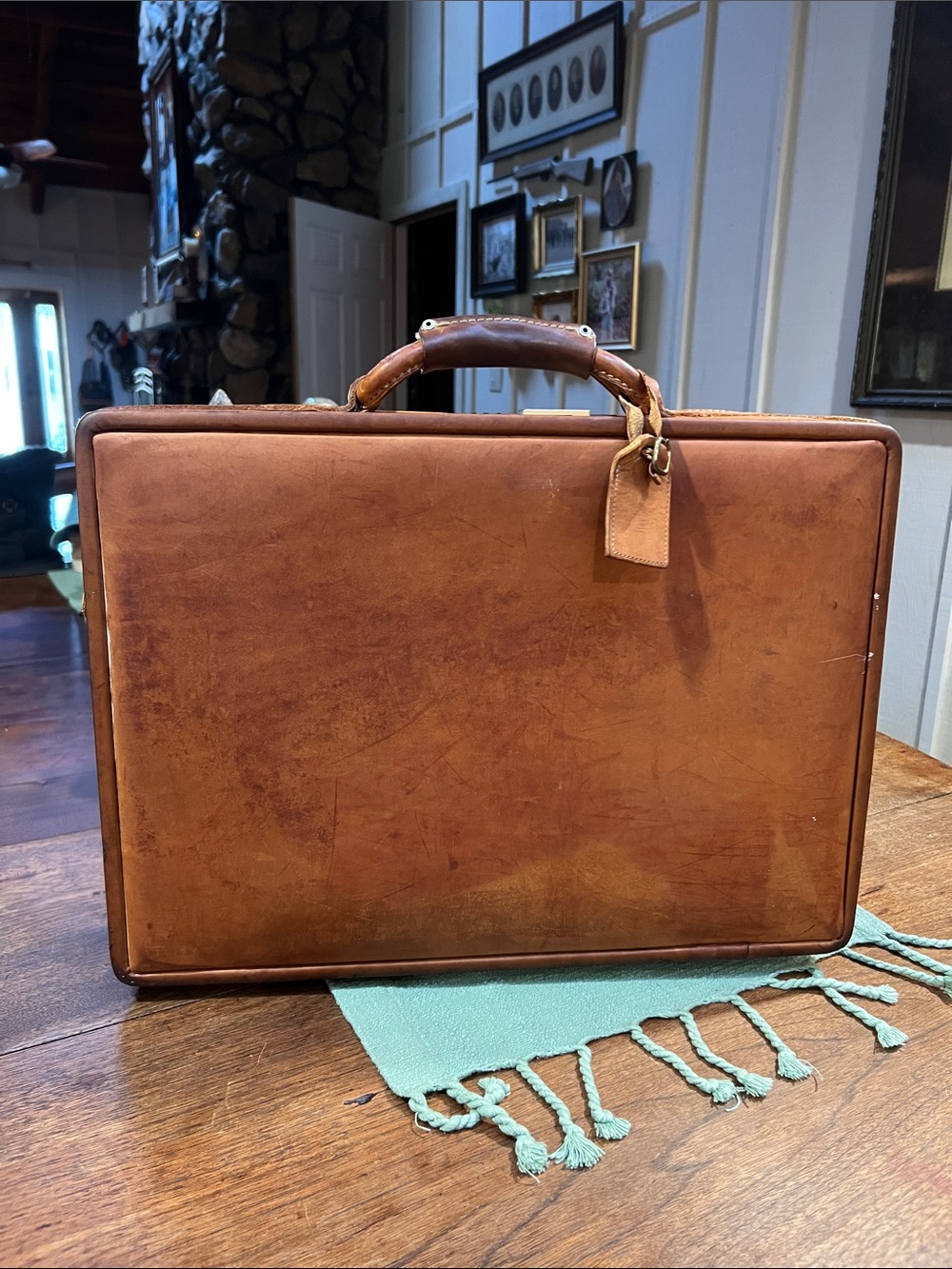 Hartmann Belting Leather Attaché Briefcase